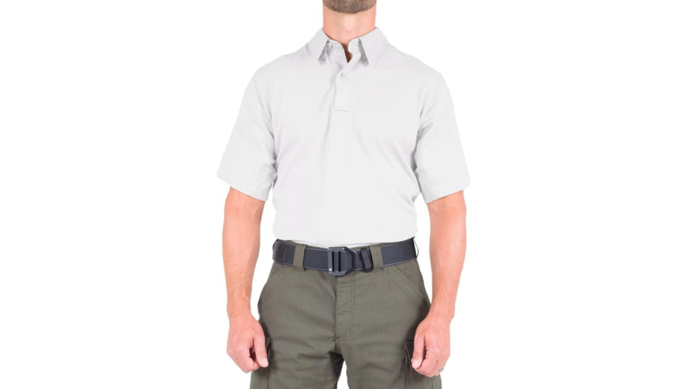 First Tactical V2 Pro Performance Short Sleeve Shirt - Mens, White, 3XL, R, 112012-010-3XL-R