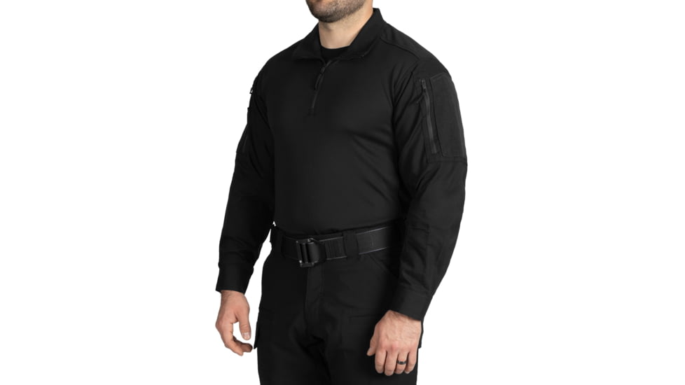First Tactical V2 Responder Long Sleeve Shirt - Mens, Regular, Black, Large, 111031-019-L-R