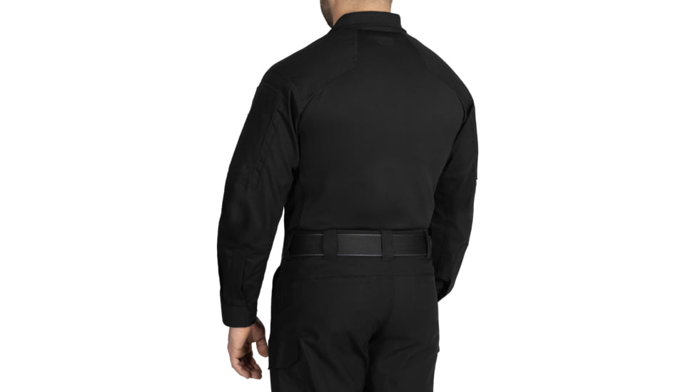 First Tactical V2 Responder Long Sleeve Shirt - Mens, Regular, Black, Large, 111031-019-L-R