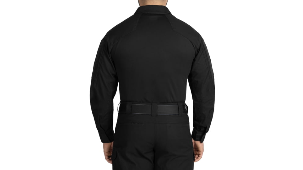 First Tactical V2 Responder Long Sleeve Shirt - Mens, Regular, Black, Large, 111031-019-L-R