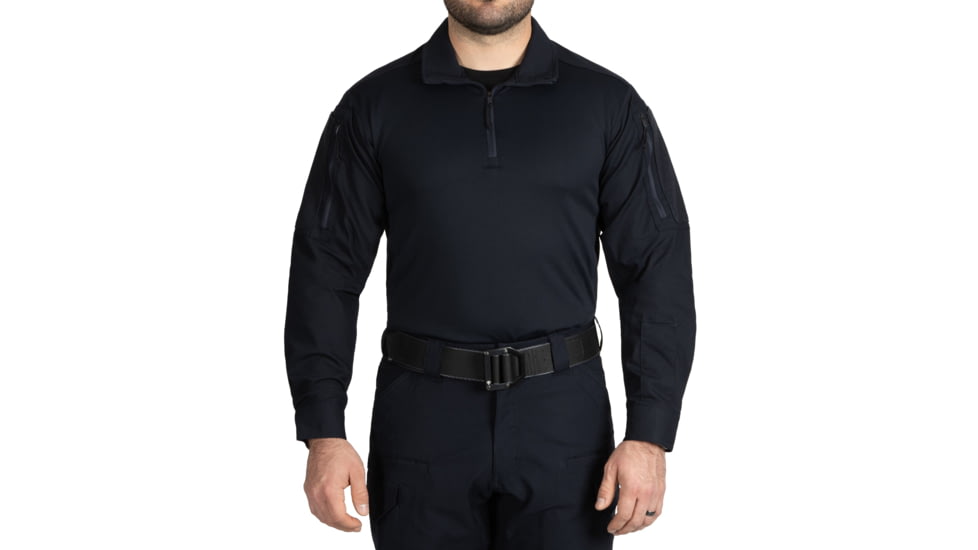 First Tactical V2 Responder Long Sleeve Shirt - Mens, Regular, Midnight Navy, Medium, 111031-729-M-R