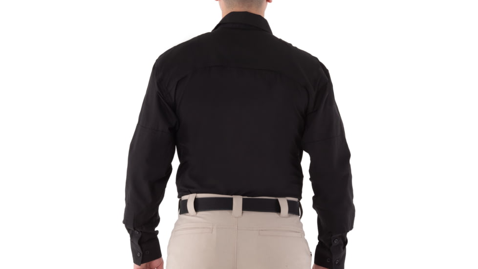 First Tactical V2 Tactical Long Sleeve Shirt - Mens, Black, Extra Small, R, 111006-019-XS-R