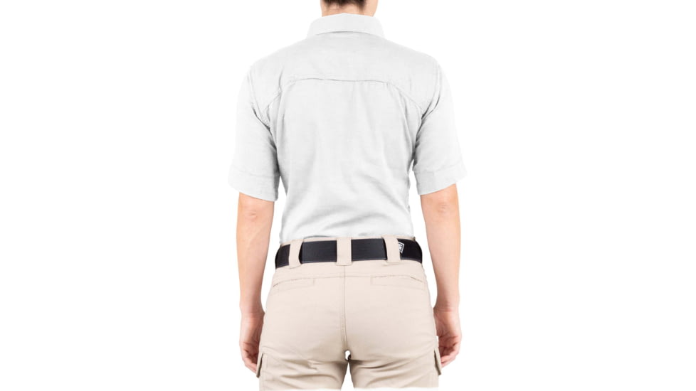 First Tactical V2 Tactical Short Sleeve Shirt - Womens, White, Extra Large, 122007-010-XL