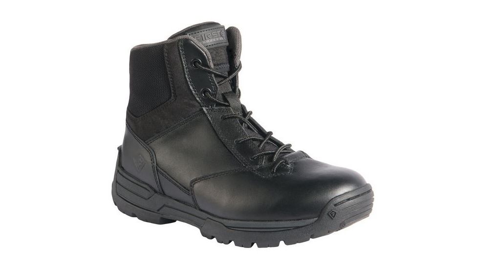 First Tactical Womens 6in S-Zip Dty Boot, Black, 7.5 Regular 166001-019-7.5-R