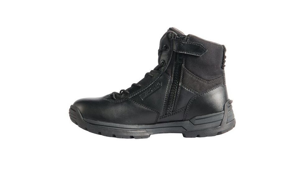 First Tactical Womens 6in S-Zip Dty Boot, Black, 7.5 Regular 166001-019-7.5-R