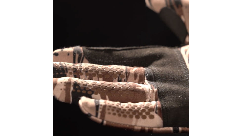 Fish Monkey Backcountry Gloves, Fall Water Camo, L, FM28-FALLWTRCAM-L