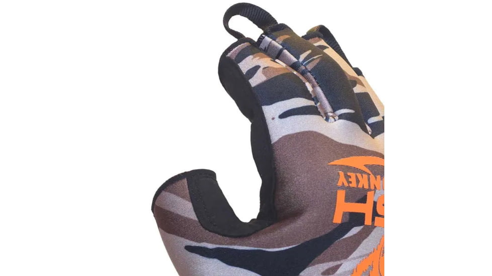 Fish Monkey Backcountry II Gloves, Fall Water Camo, L, FM29-FALLWTRCAM-L