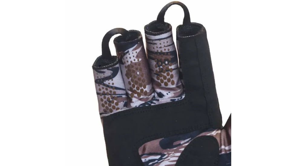 Fish Monkey Backcountry II Gloves, Fall Water Camo, L, FM29-FALLWTRCAM-L