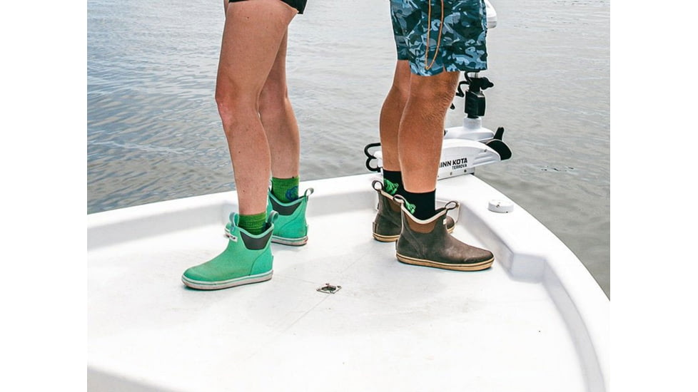 Fish Monkey Boot Cut Back Country Series Socks, Black, XL, SM300-BLK-XL