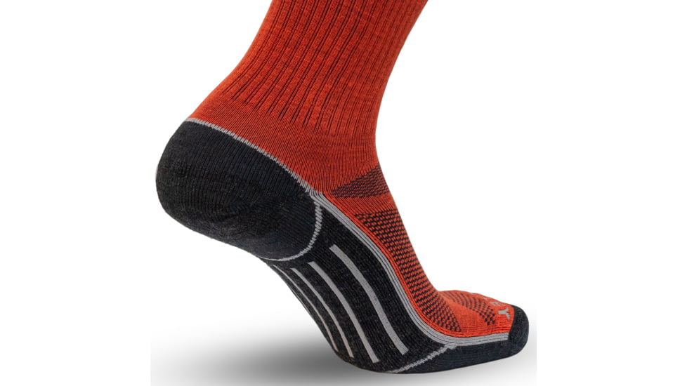 Fish Monkey Boot Cut Guide Series Socks, Clay, L, SM235-CLY-L