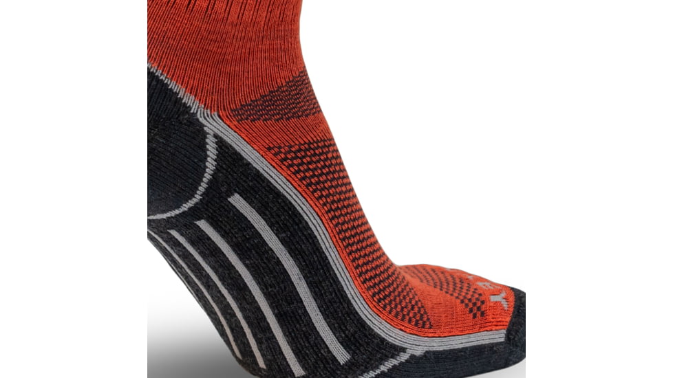 Fish Monkey Boot Cut Guide Series Socks, Clay, L, SM235-CLY-L