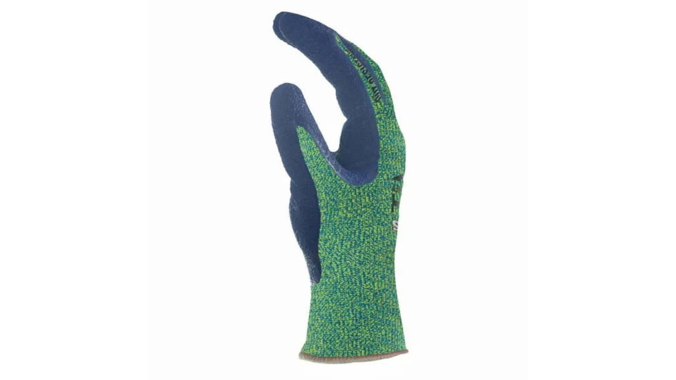 Fish Monkey Filet Gripper Glove, Neon Green Royal, L/XL, FM13-NGRROY-L/XL