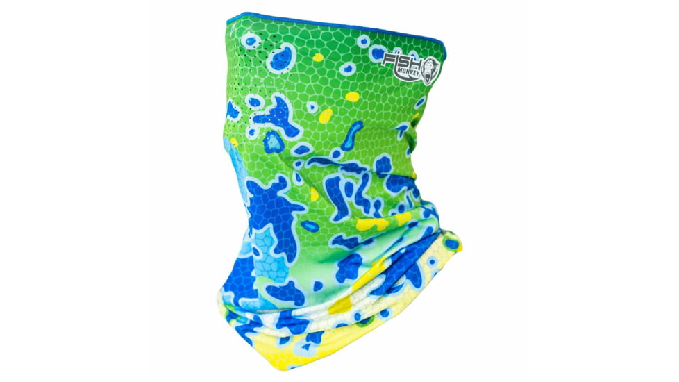 Fish Monkey Performance Face Guard, Dolphin, One size, FM40-DOLPHIN