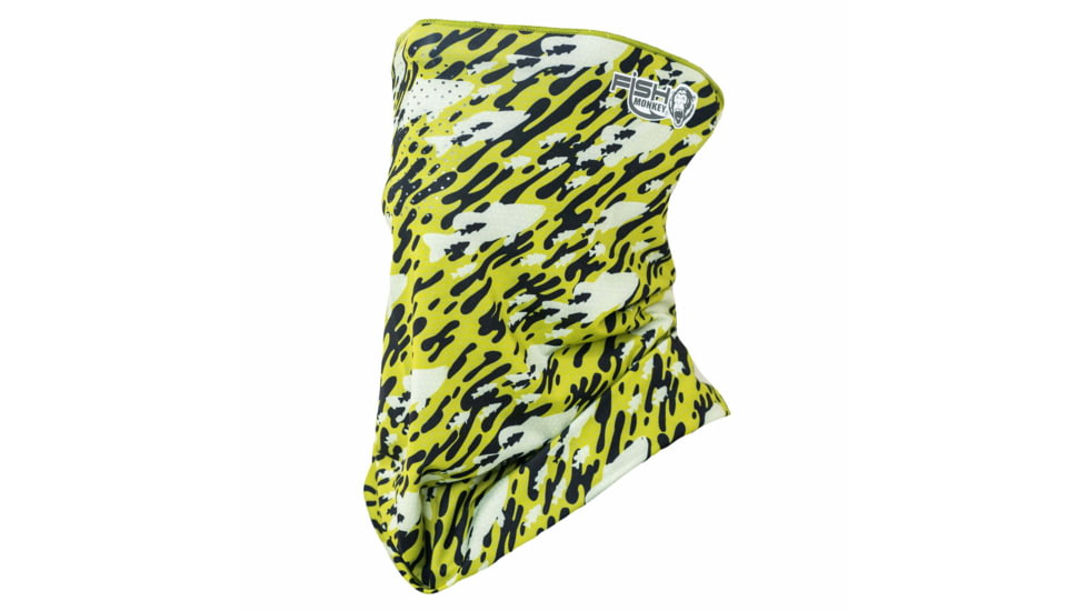 Fish Monkey Performance Face Guard, SchoolN Bass, One size, FM40-SCHOOL-N