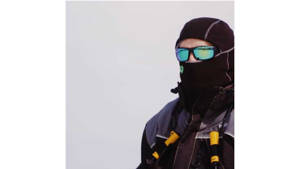 Fish Monkey Yeti Fleece Balaclava, Black, One size, FM42-BL