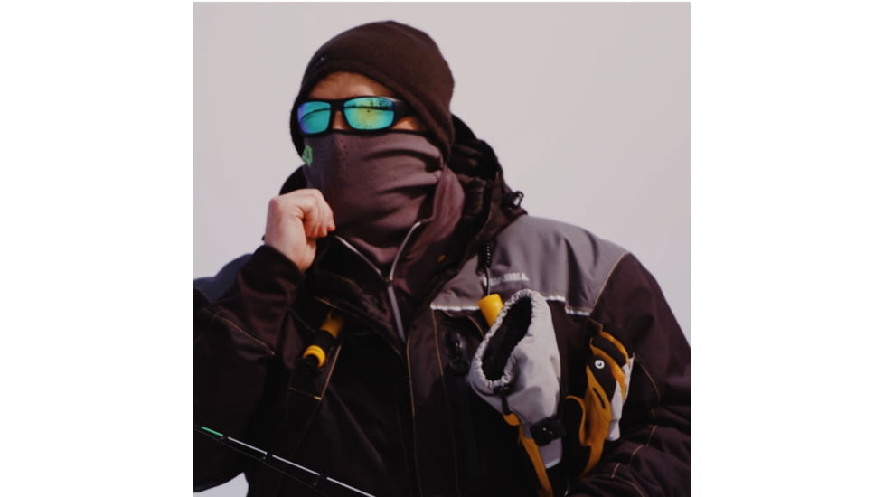 Fish Monkey Yeti Fleece Balaclava, Black, One size, FM42-BL