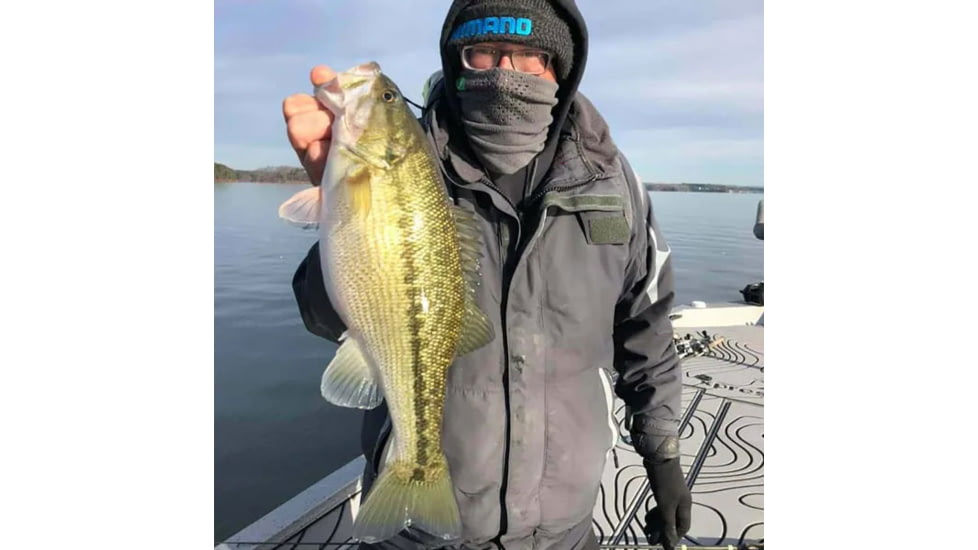 Fish Monkey Yeti Fleece Face Guard, Grey, One size, FM41-GRY