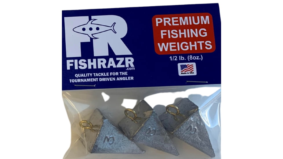 Fish Razr 3oz Pyramid Half Pound Package, FW303
