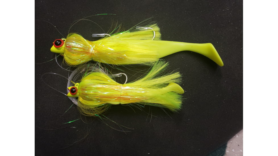 Fish Razr Tandem 9in Chartreuse, FR630