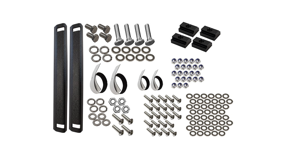 Fishbone Offroad 2018 - Current Jeep Gladiator Chase Rack with Molle Panel, Black, FB21246