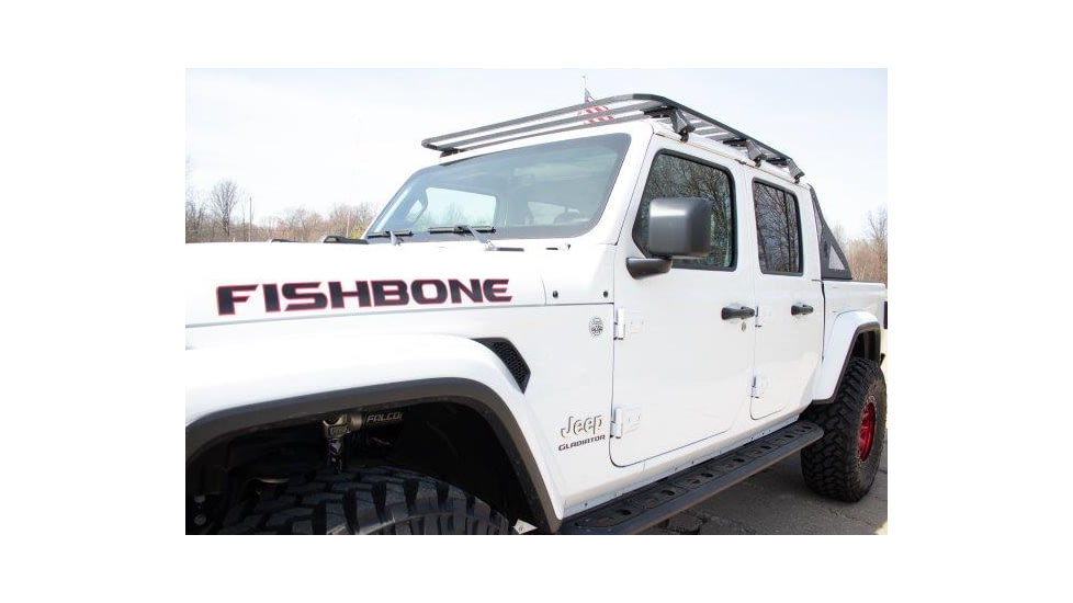 Fishbone Offroad 2018 - Current Jeep Gladiator Chase Rack, Black, FB21261