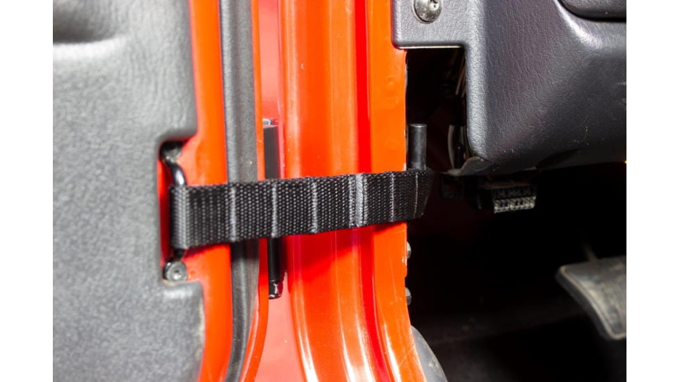 Fishbone Offroad Door Limiting Strap, Jeep Wranglers 1976 - 2006, Black, FB55159