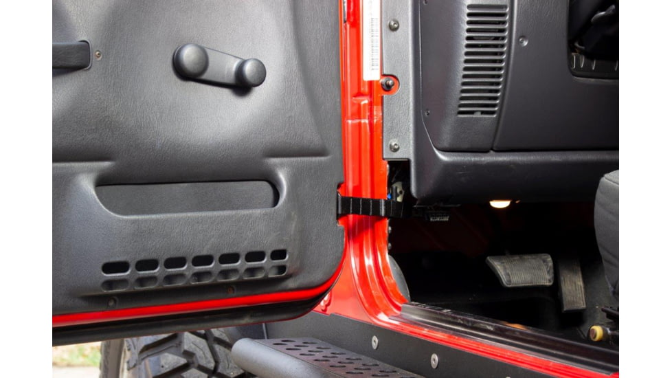 Fishbone Offroad Door Limiting Strap, Jeep Wranglers 1976 - 2006, Black, FB55159