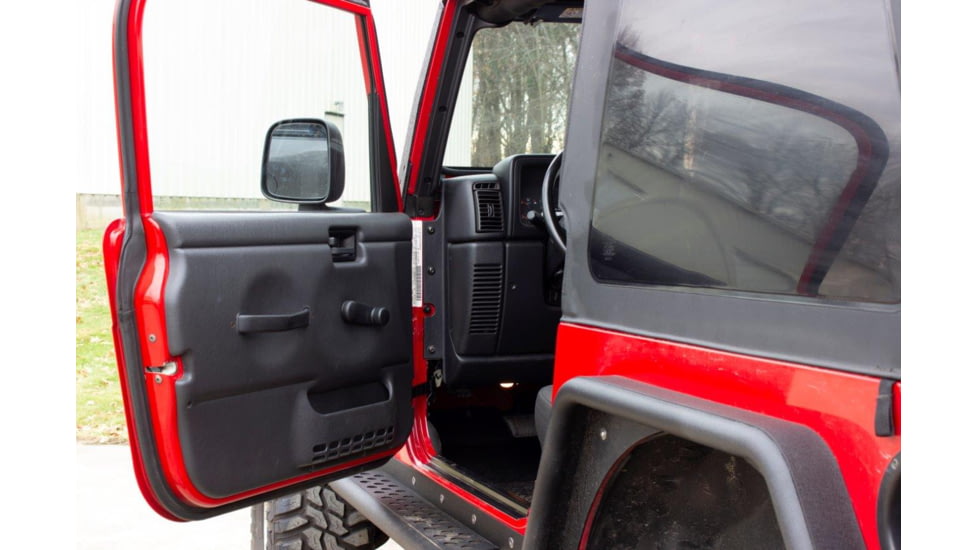 Fishbone Offroad Door Limiting Strap, Jeep Wranglers 1976 - 2006, Black, FB55159