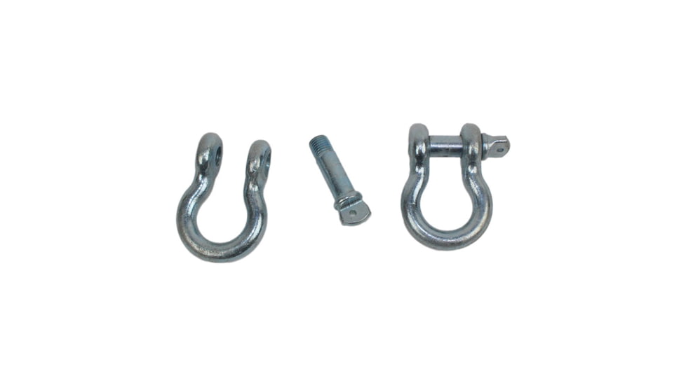 Fishbone Offroad Fishbone 0.75 in Universal D-Ring Shackle Set, Zinc, FB21037