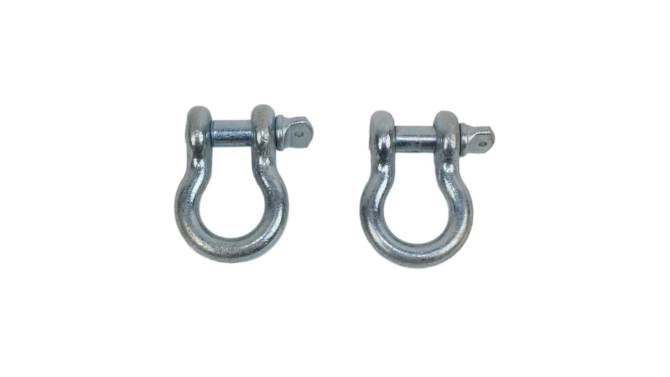 Fishbone Offroad Fishbone 0.75 in Universal D-Ring Shackle Set, Zinc, FB21037