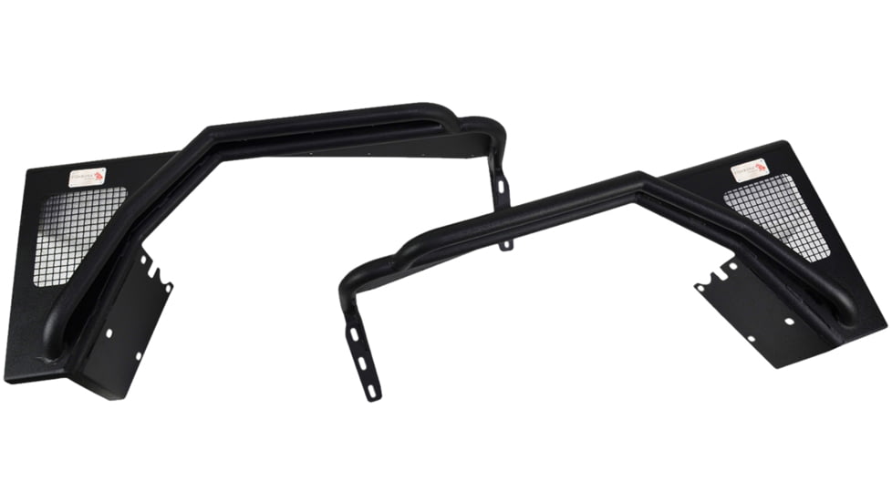 Fishbone Offroad Fishbone Front Tube Fenders, Jeep Wrangler TJ 1997 - 2006, Black Textured, FB23029F