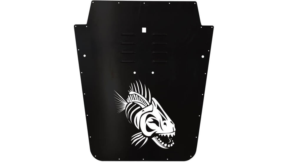 Fishbone Offroad Fishbone JK Hood Louver for Jeep Wrangler JK 2007 - 2012, Black, FB31133