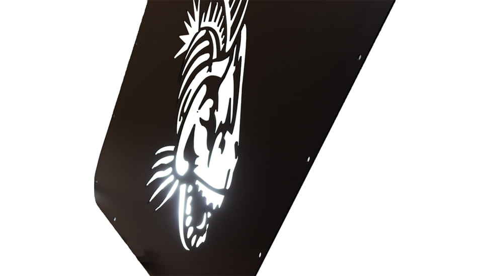 Fishbone Offroad Fishbone JK Hood Louver for Jeep Wrangler JK 2007 - 2012, Black, FB31133