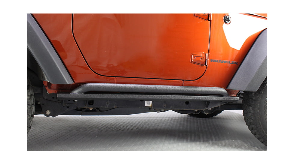 Fishbone Offroad Fishbone JK Rubicon Rock Slider 2 Door, Jeep Wrangler JK 2007 - 2018, Black Textured, FB23010