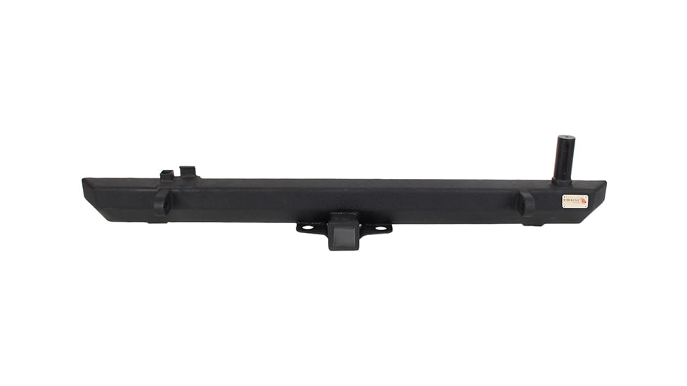 Fishbone Offroad Fishbone Rear Bumper w/Tire Carrier, Jeep Wrangler TJ /YJ 1987 - 2006, Black Textured, FB22017