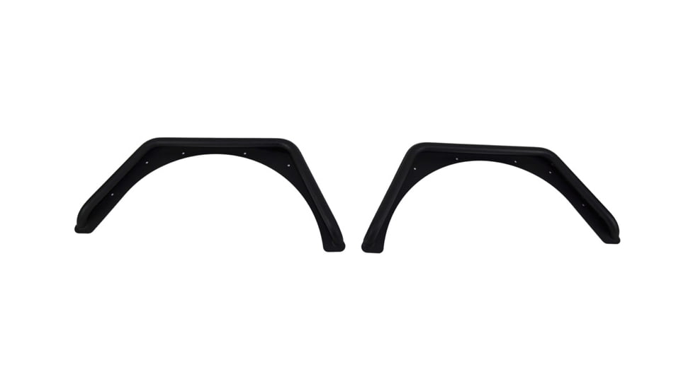 Fishbone Offroad Fishbone Rear Tube Fenders, Jeep Wrangler TJ 1997 - 2006, Black Textured, FB23029R