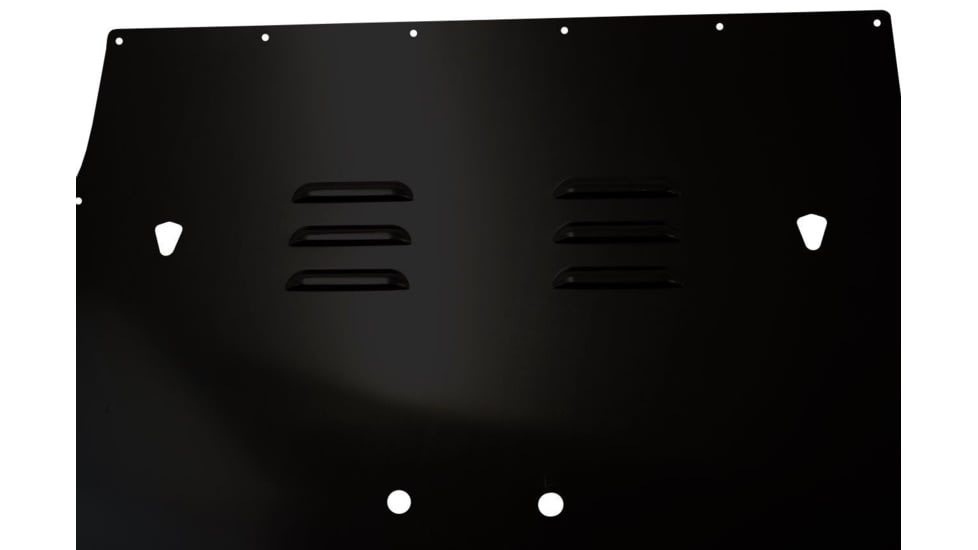 Fishbone Offroad Fishbone TJ Hood Louver, Jeep Wrangler TJ 2003 - 2006, Black Powder, FB31132