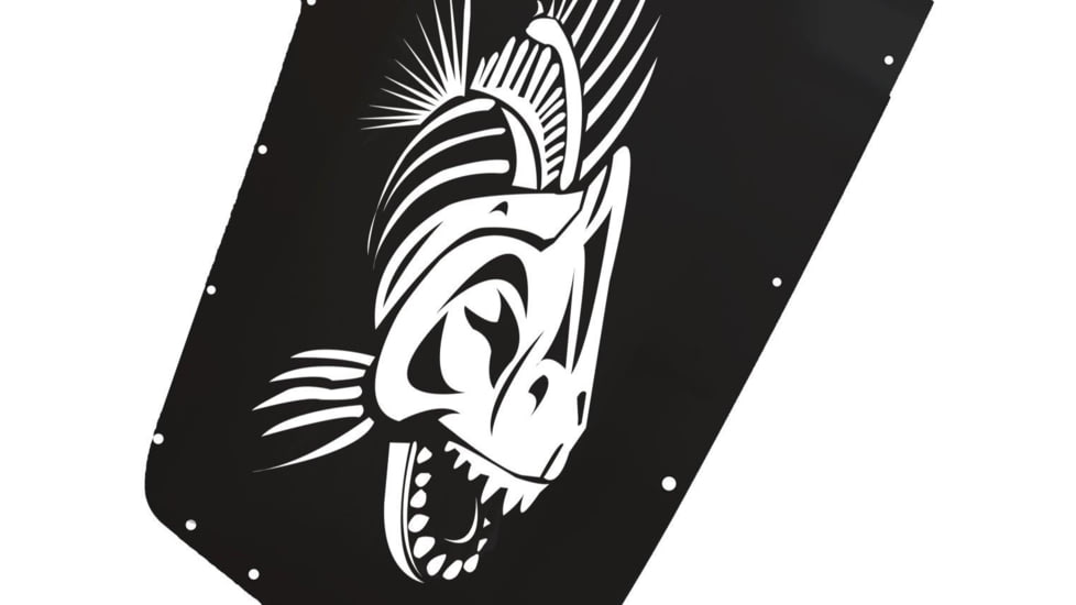 Fishbone Offroad Fishbone TJ Hood Louver, Jeep Wrangler TJ 2003 - 2006, Black Powder, FB31132