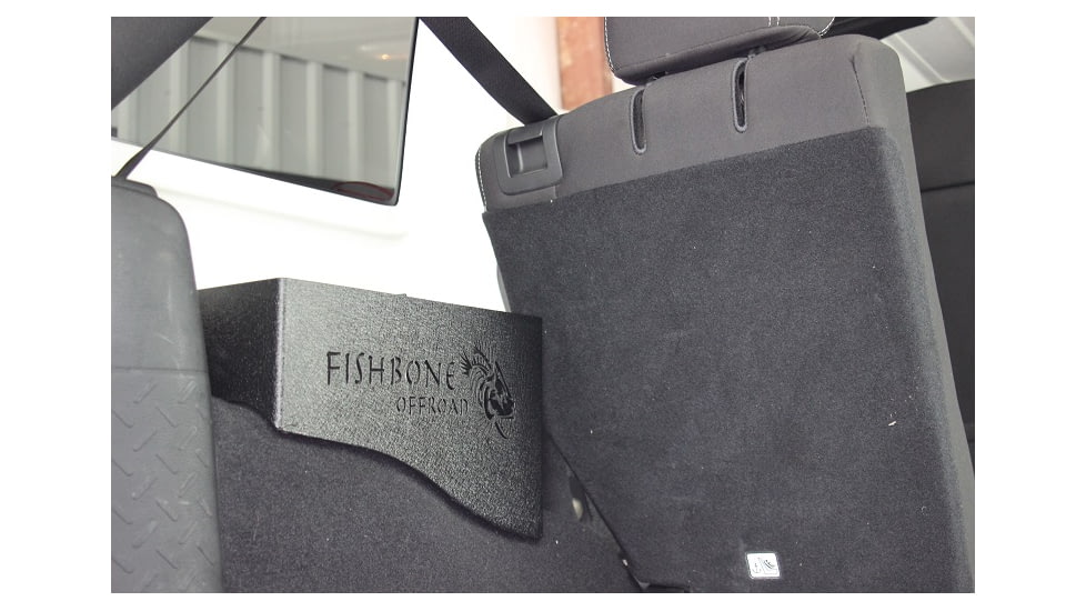 Fishbone Offroad Fishbone Wheel Well Storage Bins, 4 Door, Jeep Wrangler JK 2007 - 2018, Black Textured, FB25081