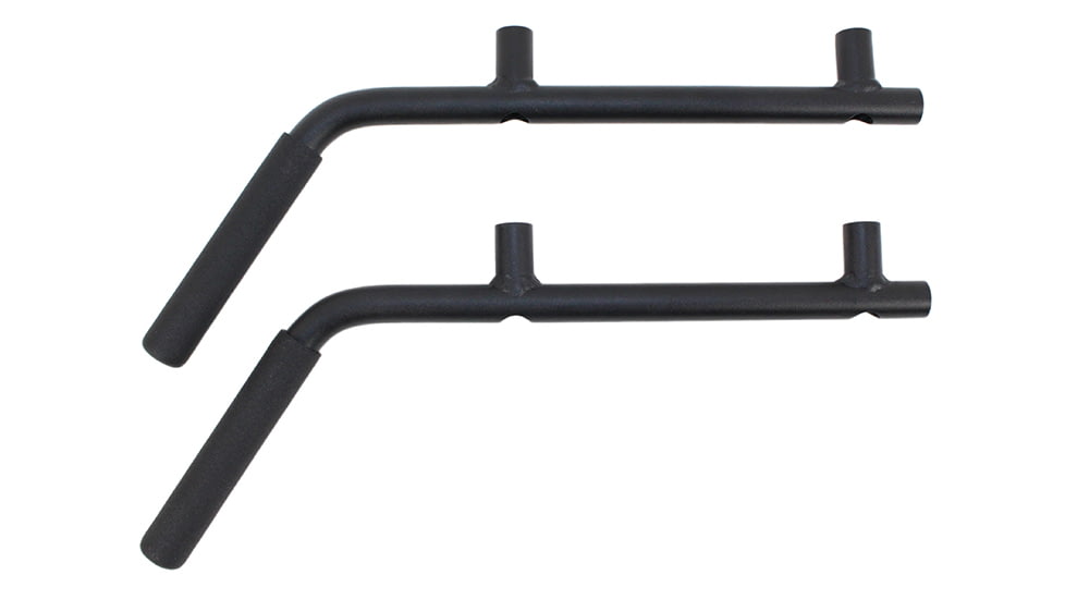 Fishbone Offroad Front and Rear Grab Handles, Jeep Wrangler JK 2007 - 2018, Black Textured, FB25034
