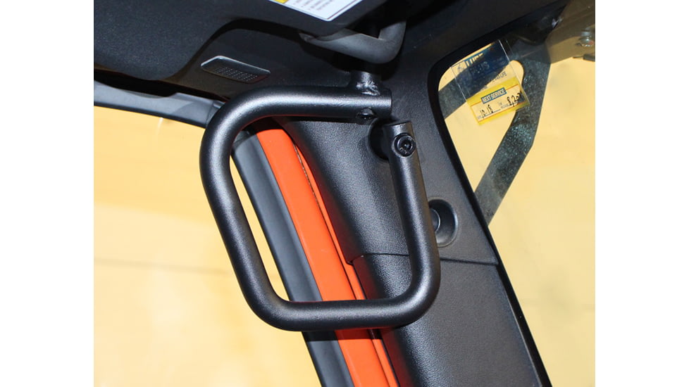 Fishbone Offroad Front and Rear Grab Handles, Jeep Wrangler JK 2007 - 2018, Black Textured, FB25034