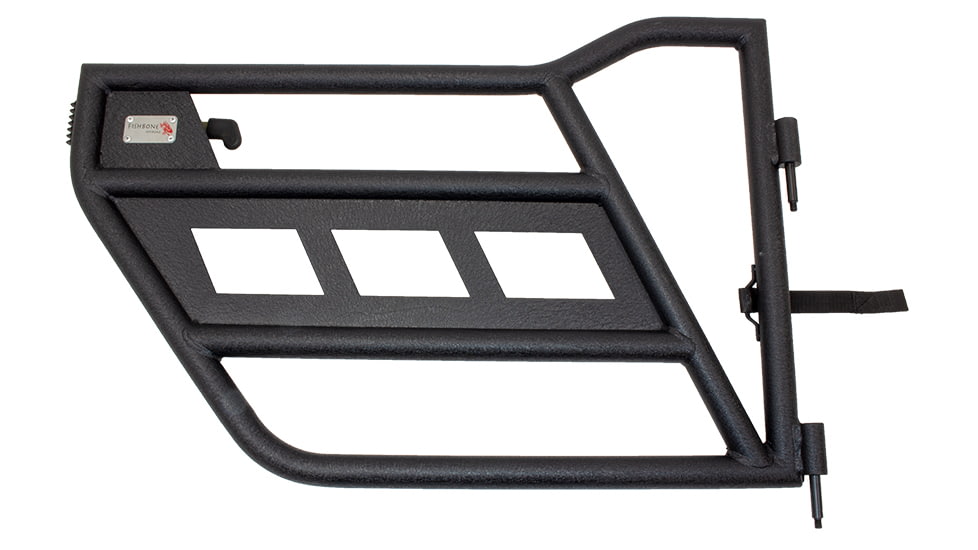 Fishbone Offroad Front and Rear Tube Doors, Jeep Wrangler JL 2018 - 2020, Black Textured, FB24086