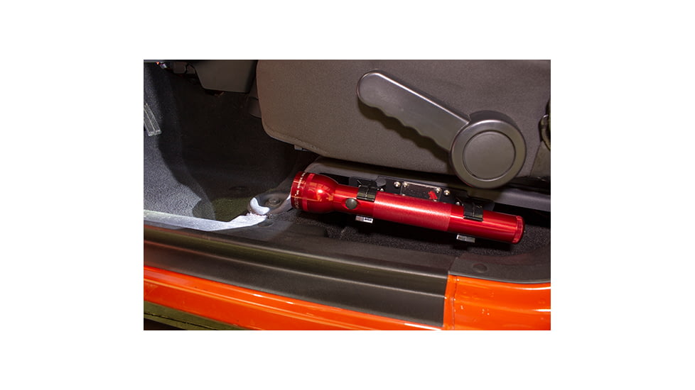 Fishbone Offroad Front Seat Flashlight Mount, Jeep Wrangler JK 2007 - 2018, Black, FB25091