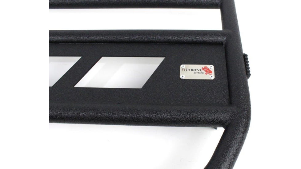 Fishbone Offroad Front Tube 2 Doors, Jeep Wrangler JK 2007 - 2018, Black Textured, FB24023