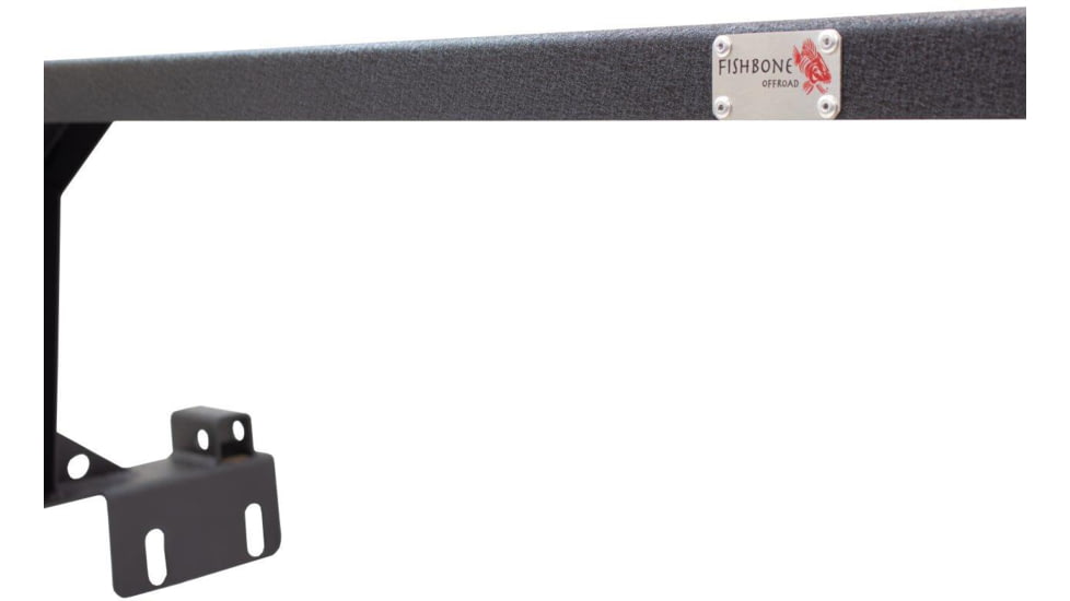 Fishbone Offroad Gladiator Bed Rack Tackle Rack for Jeep Gladiator JT 2018 - 2020, Black, FB22150