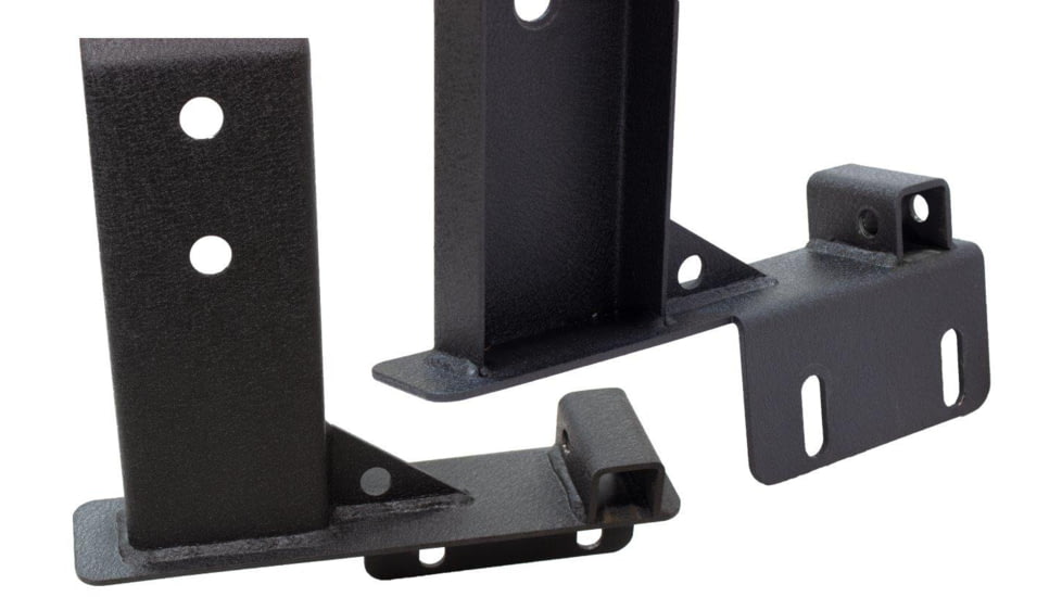 Fishbone Offroad Gladiator Bed Rack Tackle Rack for Jeep Gladiator JT 2018 - 2020, Black, FB22150