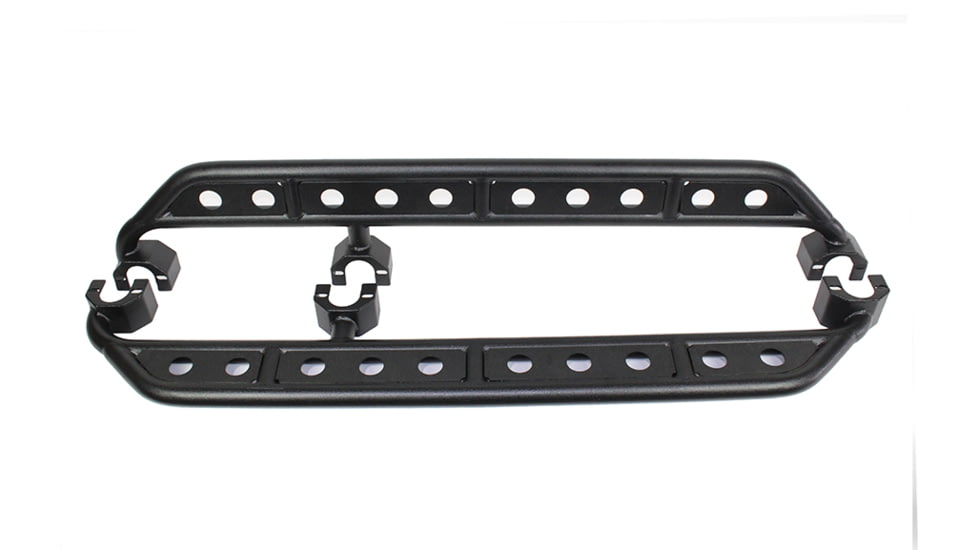 Fishbone Offroad JK Step Slider, 4 Door, Jeep Wrangler JK 2007 - 2018, Black Textured, FB23070