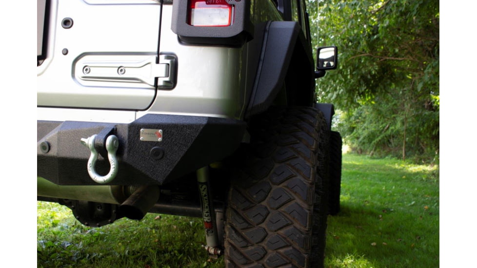 Fishbone Offroad JL Mako Rear Bumper, Jeep Wrangler JL 2018 - 2020, Black Textured, FB22089