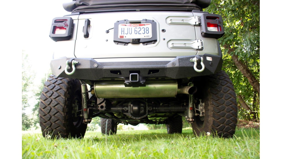 Fishbone Offroad JL Mako Rear Bumper, Jeep Wrangler JL 2018 - 2020, Black Textured, FB22089