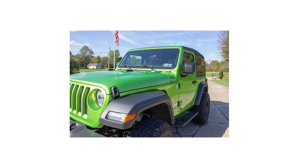 Fishbone Offroad JL Step Slider, 2 Door, Jeep Wrangler JL 2018 - 2020, Black Textured, FB23084